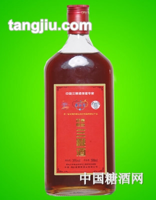 果溢宝中国正宗烟台三鞭酒30度500ml