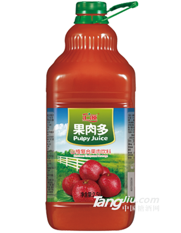 汇源果肉多 山楂 2.5L