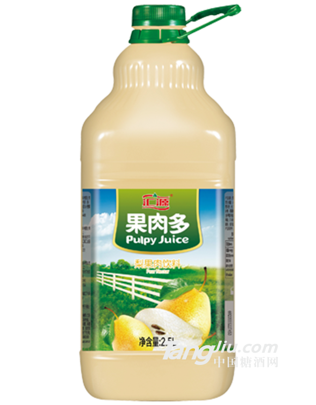 汇源果肉多 梨果