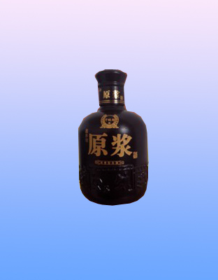 黑瓶半斤原浆酒
