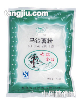 古松马铃薯粉500g