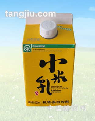 植物蛋白饮料小米乳