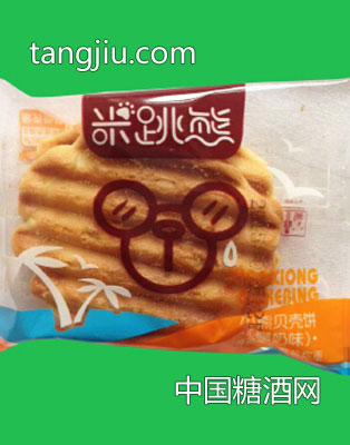 米跳熊小熊贝壳饼椰奶味