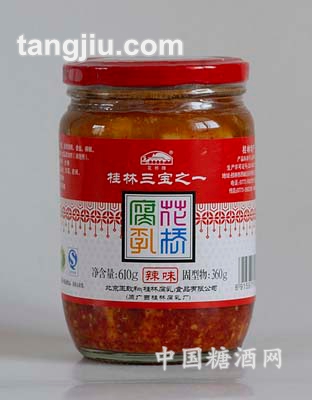 610g辣味腐乳