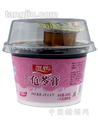 女人花龟苓膏