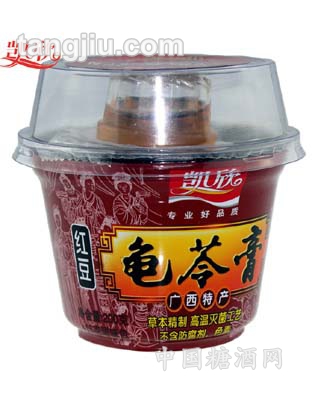 红豆龟苓膏