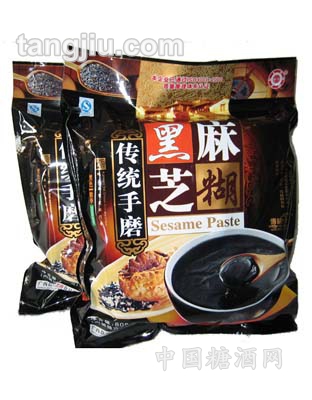 传统手磨黑芝麻糊808g