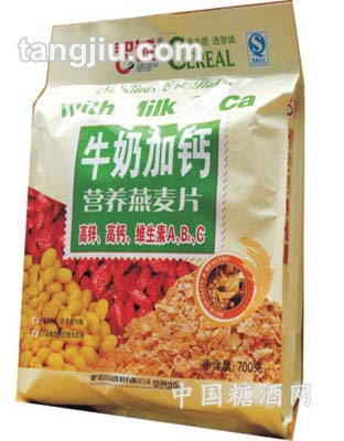 牛奶高钙高锌营养燕麦片700g