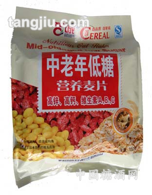 中老年低糖营养麦片700g