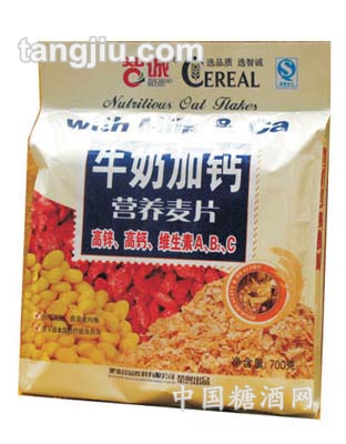 牛奶高钙高锌营养麦片700g