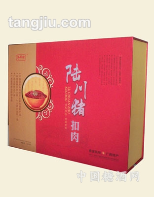 新款精装三合一扣肉礼盒