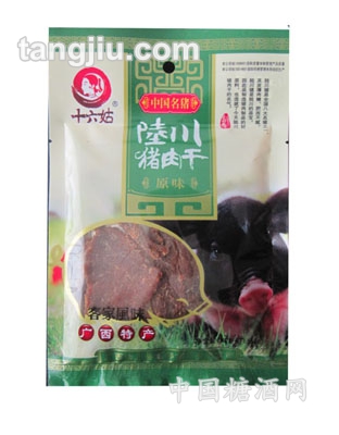32克陆川猪肉片原味