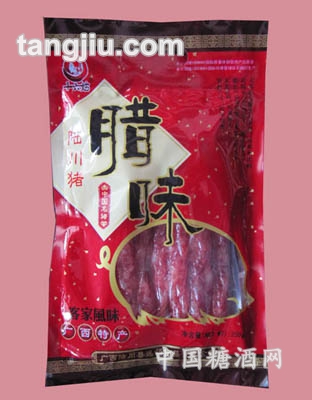 陆川猪腊肠250g
