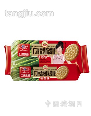 230g广源香葱咸薄脆饼干