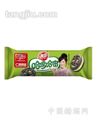 50g夹心饼干哈密瓜味