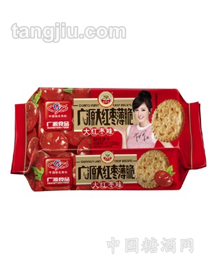 150g广源大红枣薄脆饼干