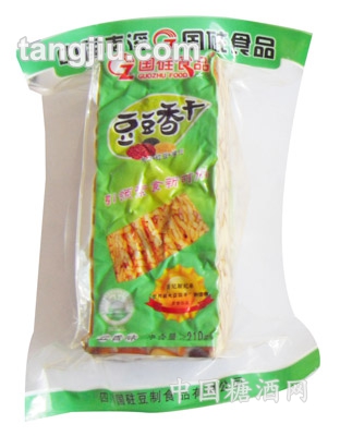 餐饮豆豆香干210克