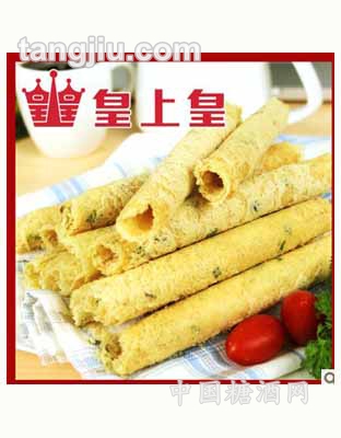皇上皇广州特产香葱咸蛋卷380g
