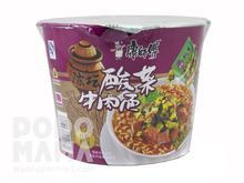 康师傅陈坛酸菜牛肉面