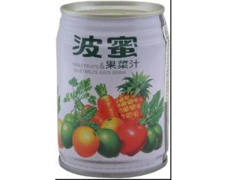 供应波蜜果菜汁350mlx24批发报价