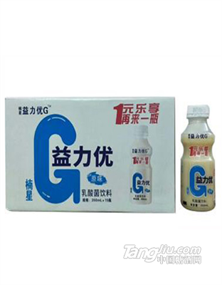 楠星益力优G乳酸菌饮料350ml