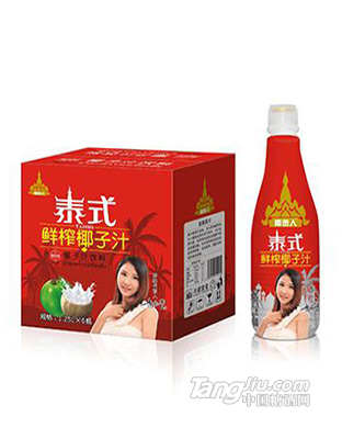 椰贵人泰式鲜榨椰子汁1.25L