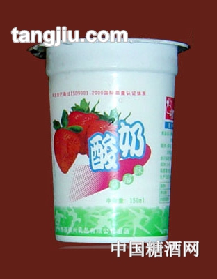 强兴调味酸奶（草莓味）150ml