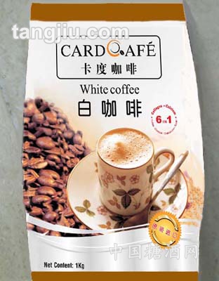 六合一白咖啡1KG装