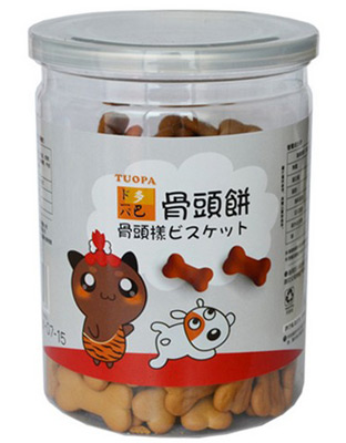 多巴造型饼干骨头饼黑糖味120g