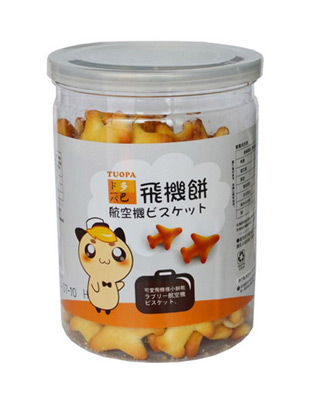 多巴造型饼干飞机饼120g