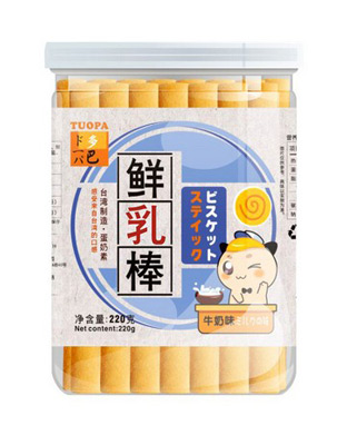 多巴鲜奶棒（牛奶味）220G