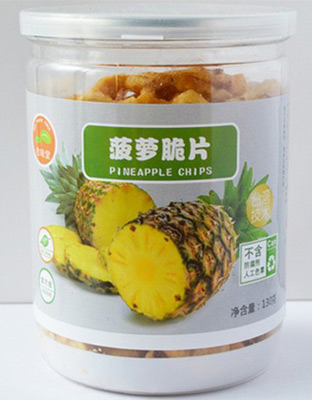合味堂果蔬干菠萝脆片110g