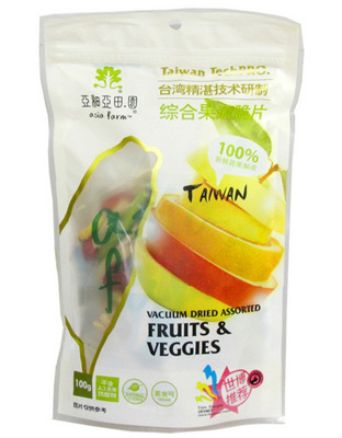 亚细亚田园综合蔬果蔬脆片95g