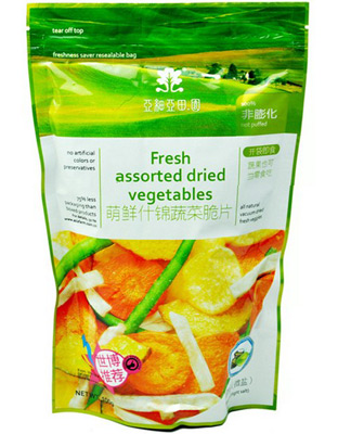 亚细亚田园萌鲜什锦蔬菜香辣味-100g