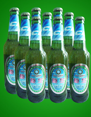 原生啤酒 绿 500ML 1X9瓶2