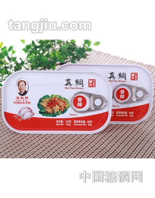 香辣真鲷罐头125g