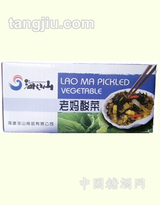 盒装酱菜