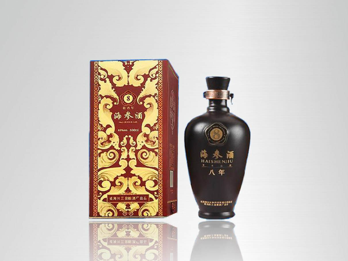 松鹤年牌52度八年海参酒