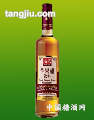 海天苹果醋玻璃瓶650ML