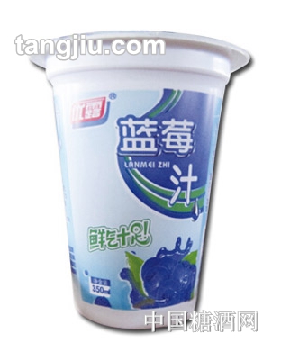 优露蓝莓汁口杯果汁350ml
