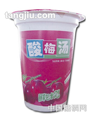 优露酸梅汤口杯果汁350ml