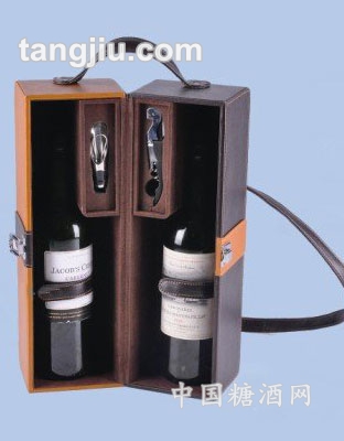 时尚双支酒盒
