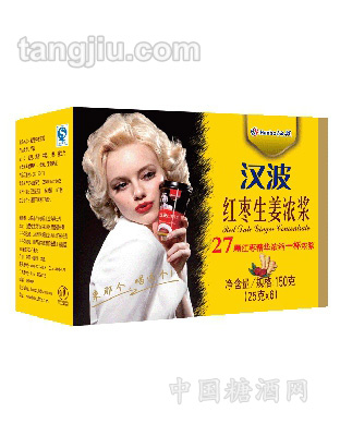 红枣生姜浓浆6袋装150g