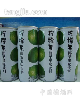 柠檬果椰果味饮料