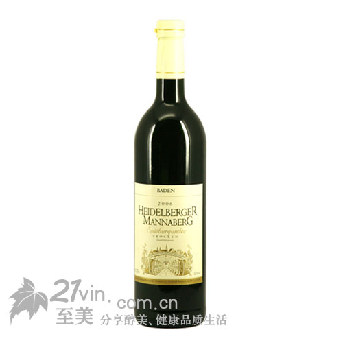 供应德国进口葡萄酒 海德堡晚熟黑比诺干红 威士劳赫酒