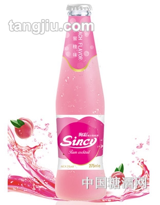Sincy（绚彩）浪漫蜜桃味果汁鸡尾酒