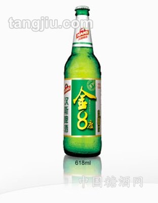 汉斯金８度啤酒618ml