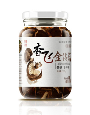 古甜佐餐罐头香飞金钱菇