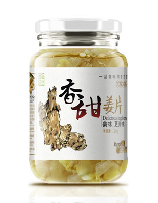 古甜佐餐罐头香甜姜片