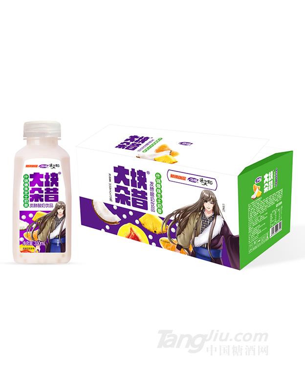 大块朵昔-什锦爆珠芝士奶昔350ml